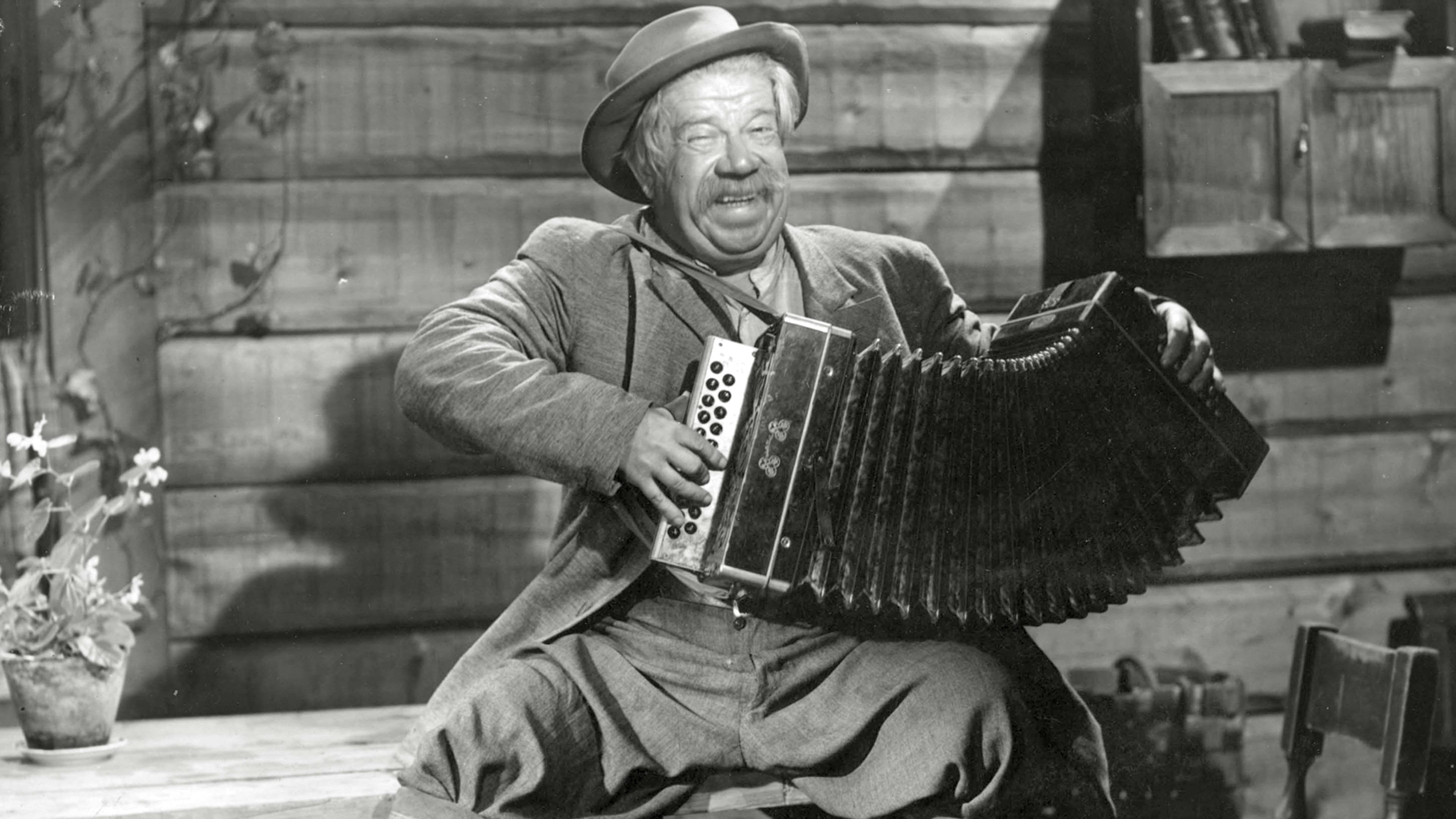 Isäntä soittaa hanuria