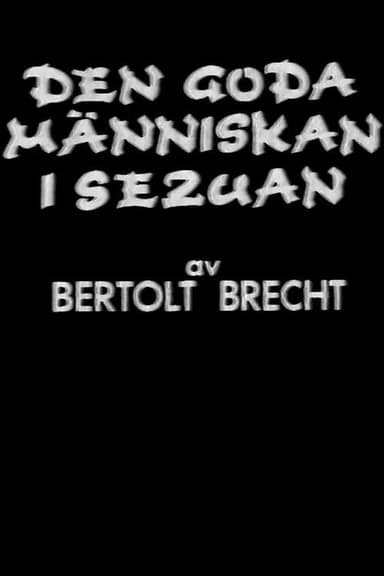 The Good Person of Szechwan