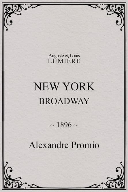 New York, Broadway
