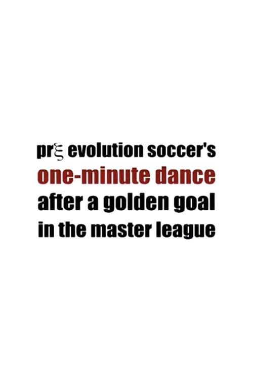 Pre Evolution Soccer's One-Minute Dance After a Golden Goal in the Master League