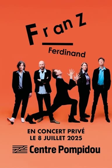 Franz Ferdinand : concert privé au Centre Pompidou