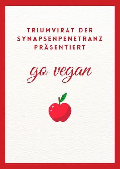 go vegan