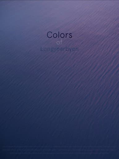 Colors of Longyearbyen