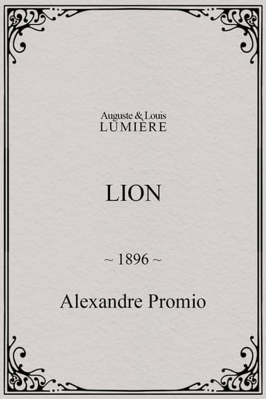 Lion, London Zoological Gardens