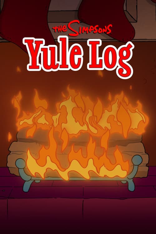 The Simpsons Yule Log
