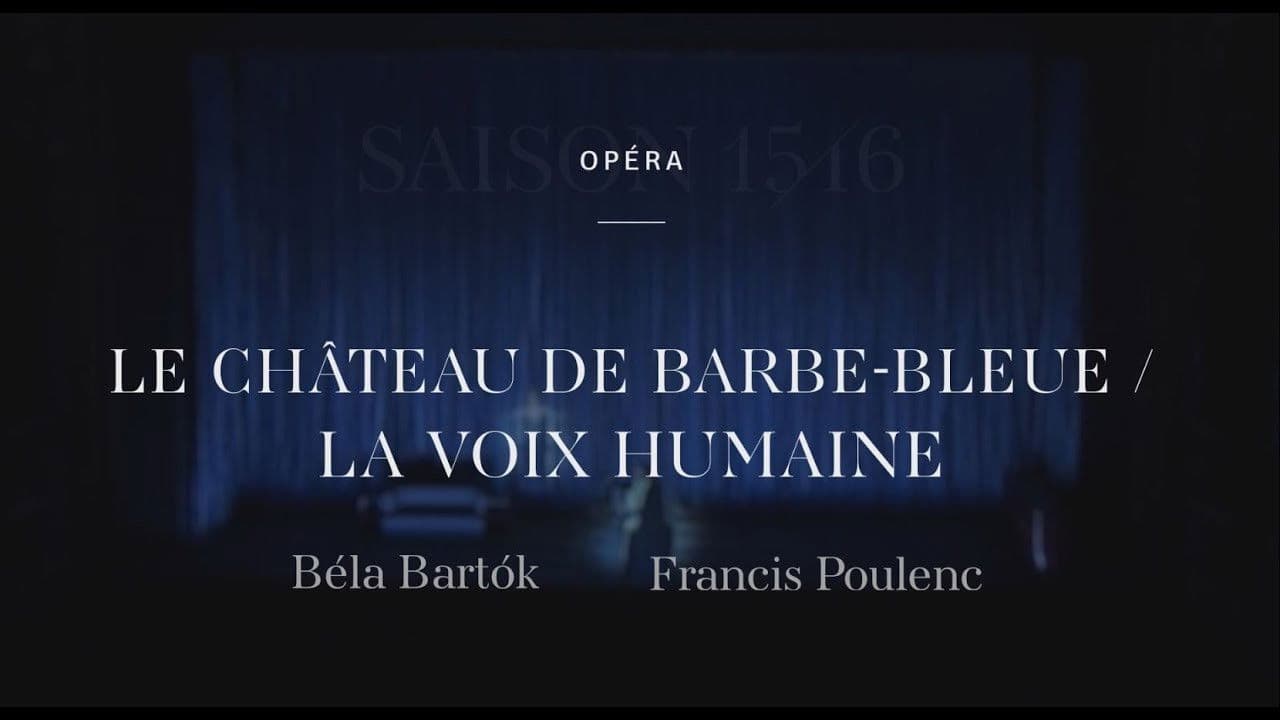 Poulenc's The Human Voice / Bartók's Bluebeard's Castle