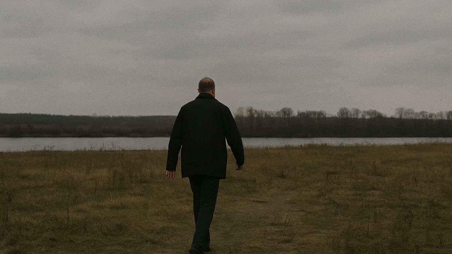 The Man Walking to the River